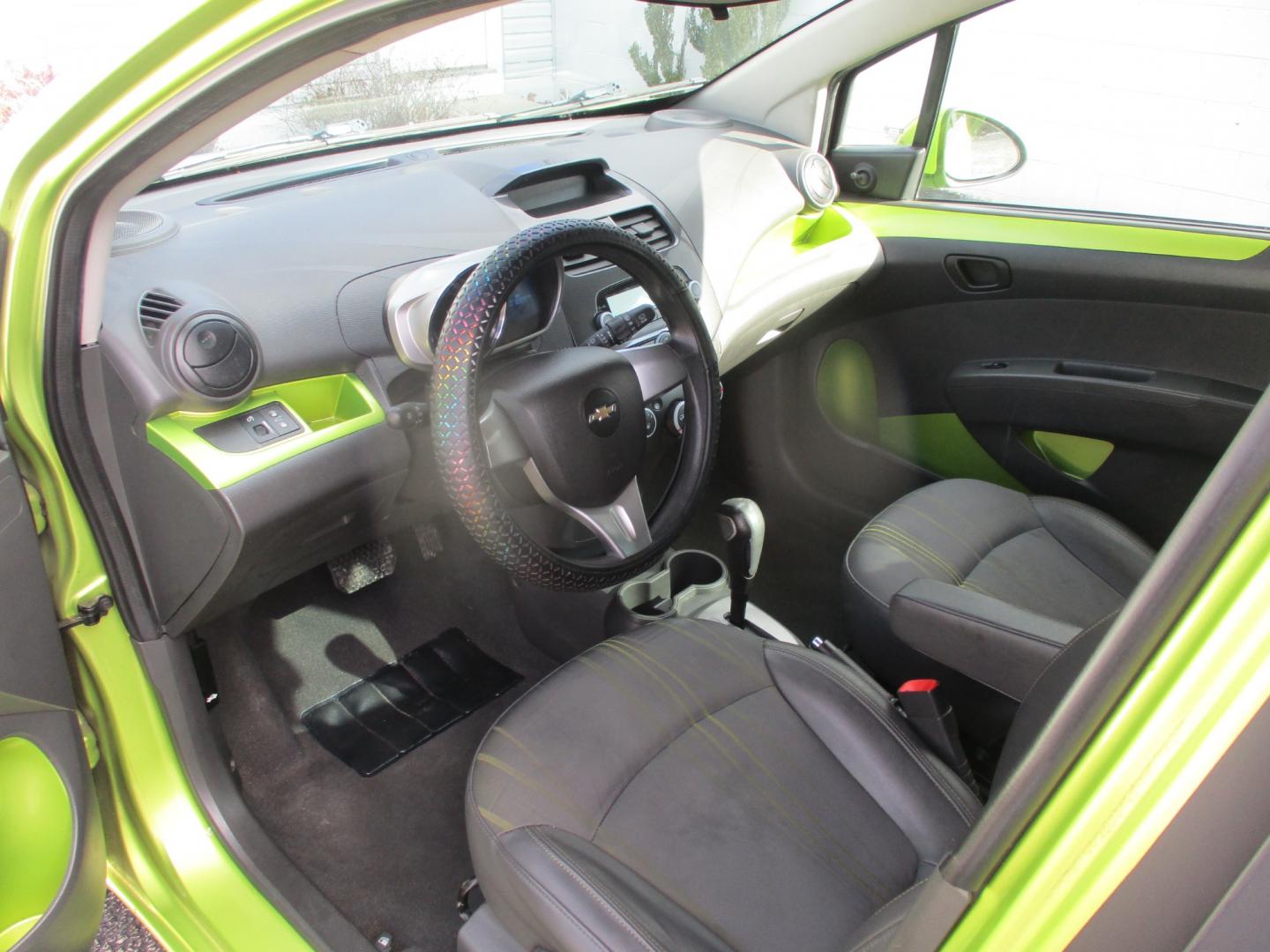 2013 GREEN Chevrolet Spark LS Auto (KL8CB6S9XDC) with an 1.2L L4 16V DOHC engine, 4-Speed Automatic transmission, located at 540a Delsea Drive, Sewell, NJ, 08080, (856) 589-6888, 39.752560, -75.111206 - Photo#12